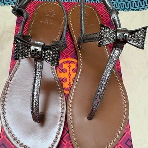 Tory Burch embellished sandals